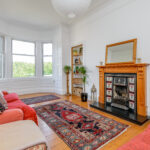 Bright living space.