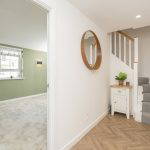 Hallway with a staircase