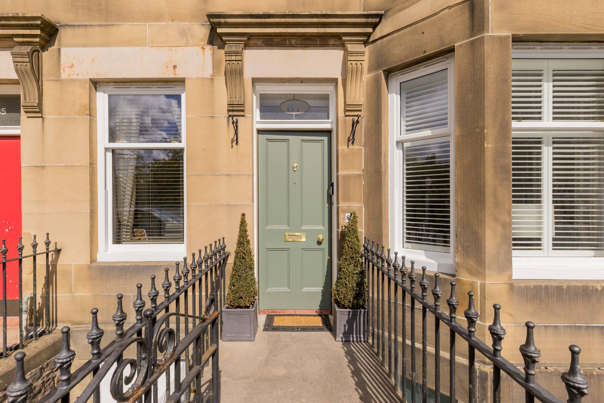 87 Harrison Road, Edinburgh, EH11 1LS - Front Door